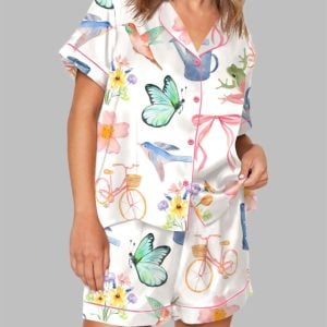 Garden Girl Coquette Pajama Set 1