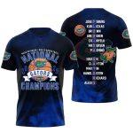 Gators Division I Men's Basketball National 2025 Champions Shirt