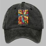 God Turns Broken Pieces Into Masterpieces Print Baseball Cap