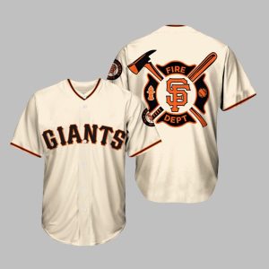 Giants Firefighter Appreciation Night Jersey 2025 1 1