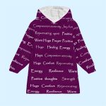 Healing Warm Hugs Caring Gift Blanket Hoodie
