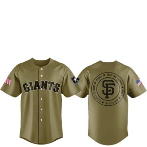 2025 SF Giants Military Appreciation Night Jersey Combo 1