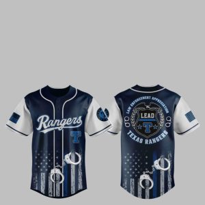 2025 Rangers x Law Enforcement Appreciation Day Jersey 1 1
