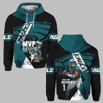Jalen Hurts 1 MVP Super Bowl LIX Eagles Hoodie