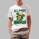 Jayson Tatum Wearing All About Nineteen 19 Shirt