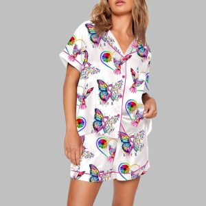 We Believe In Miracles Right Cancer In All Colors Pajama Set 1