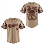 LA Dodgers Native American Tiki Totem 2025 Jersey