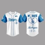 LA Dodgers Nurses Night Jersey 2025