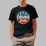 Lisa Guerrero Wearing Obama 2028 Shirt