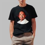 Luka Wearing Fire Nico Harrison Shirt