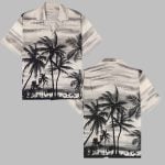 Luke Bryan Tree Black White American Idol Hawaiian Shirt