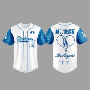 LA Dodgers Nurses Night Jersey 2025