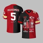 Mahomes Tech On Saturdays Chiefs On Sundays Football Jersey