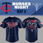 Minnesota Twins Nurses Night Baseball Jersey 2025