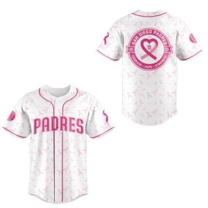 2025 SD Padres x Cancer Awareness Night Jersey