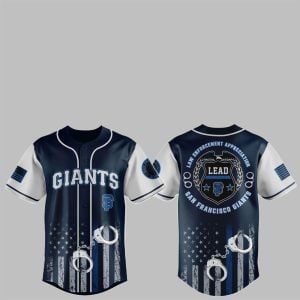2025 SF Giants x Law Enforcement Appreciation Day Jersey 0
