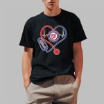 Nationals Caring Hearts Nurses Shirt