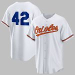 Orioles Jackie Robinson 42 Day Jersey