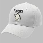 Penguins Flippers Up Print Baseball Cap