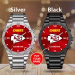 Personalized Pst KC Chiefs Saints Watch Prim