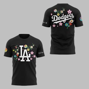 LA Dodgers Takashi Murakami Japanese Heritage Night Shirt 1 1