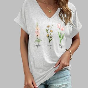 Women's FDT Foxglon Daisy Tulip Shirt 1