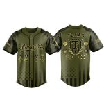 Rangers Texas Military Military Appreciation Month Jersey 2025