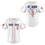 Red Sox Nurses Night Baseball Jersey 2025