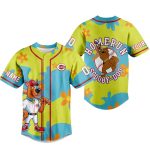 Reds Home Run Scooby Doo Baseball Jersey