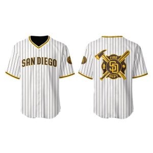SD Padres x Firefighter Appreciation Night Jersey 2025 Combo 1