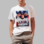 Team USA World Baseball Classic 2025 Captain Aaron Judge Yankees Poster Shirt