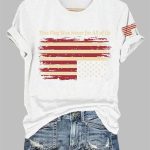 This Flag Was Never for All of Us Print T-Shirt