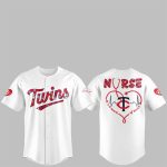 Twins Nurses Appreciation White Jersey 2025