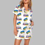 Ukraine USA Flag Pajama Set
