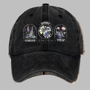 Unisex Flowers FDT Print Hat 2