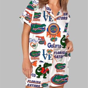 University Of Florida Gators Basketball Champions 2025 Pajama Set 1