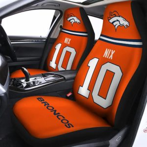 Denver Broncos Nix 10 Car Seat Cover 1