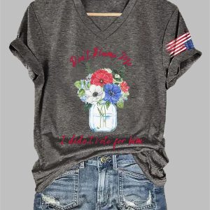 Don't Blame Me I Didn'T Vote For Him Print T-Shirt