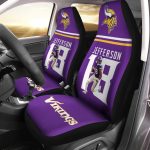 Vikings Jefferson Car Seat Cover