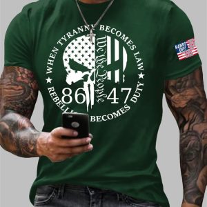 When Tyranny Becomes A Habit Vintage T shirt 1