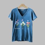 Women's FDT Flowers Forget Me Not Daisy Tulip T-Shirt