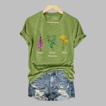 Women's FDT Flowers Foxglove Deadly Nightshade Tansy T-Shirt