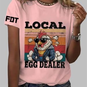 Womens FDT Local Egg Dealer T Shirt 1