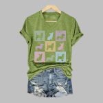 Women's Frenchie Dachshund Terrier Printed T-Shirt