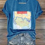 Women's Love Canada Problem Solved Print V-Neck T-Shirt