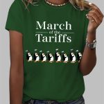 Women's Penguins March Of The Tariffs T-Shirt