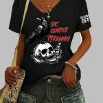Women's Sic Semper Tyrannis Hands Off Print T-shirt