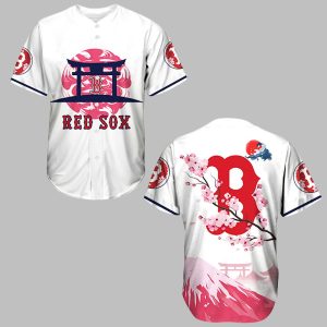 Red Sox Fuji Mount 2025 Baseball Jersey 0