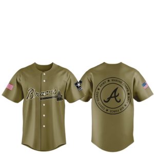 Braves x Military Appreciation Night 2025 Jersey