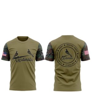 Cardinals Military Appreciation Night 2025 Shirt 1